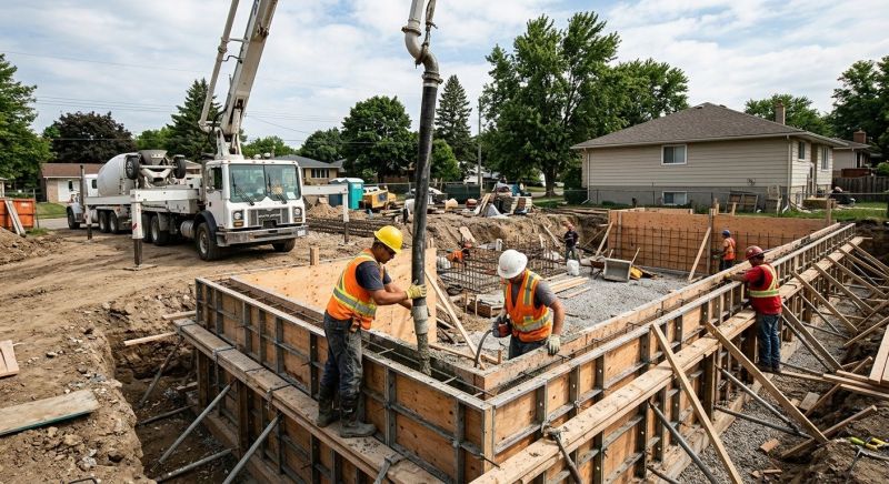 Basement Concrete Pouring in Charleston, SC