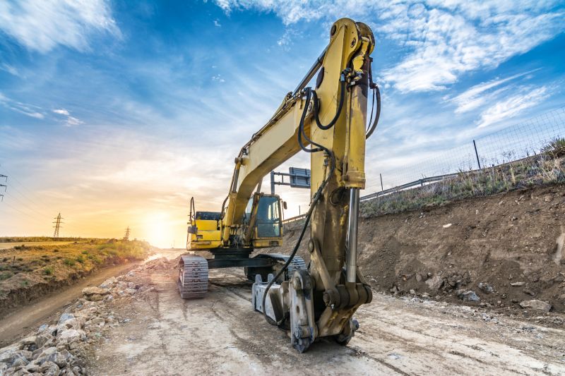 Construction Equipment in Use